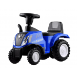 Detské odrážadlo traktor s vlečkou modro-čierny 